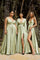 Plus Size Formal Long Sleeve Satin Dress Sage