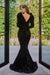 Portia and Scarlett Fitted Long Sleeve Dress 22011 - The Dress Outlet