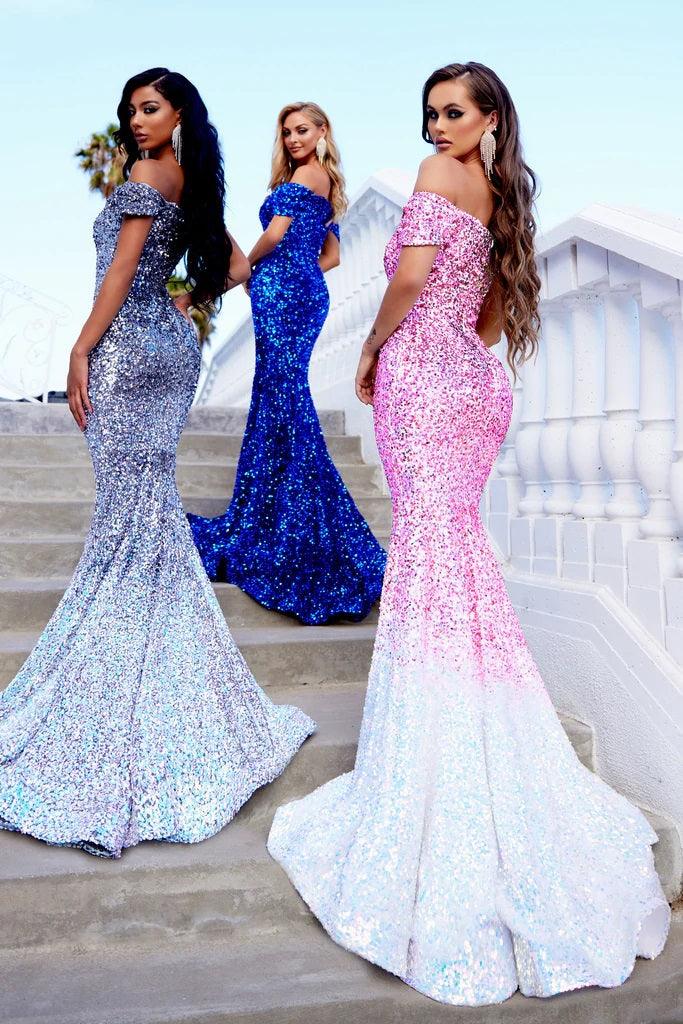 Portia and Scarlett Long Formal Mermaid Gown 22353 - The Dress Outlet