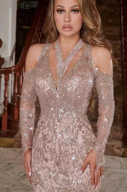 Portia and Scarlett Long Formal Mermaid Gown 22909 - The Dress Outlet