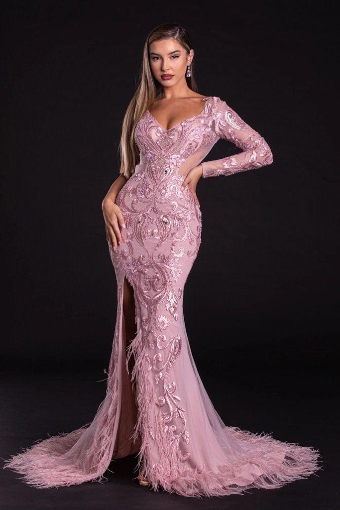 Portia and Scarlett Long Formal Prom Dress 21126 - The Dress Outlet