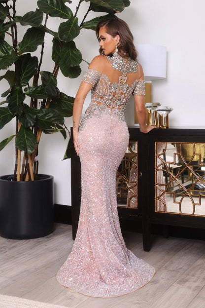 Portia and Scarlett Long Formal Prom Dress 22418C - The Dress Outlet