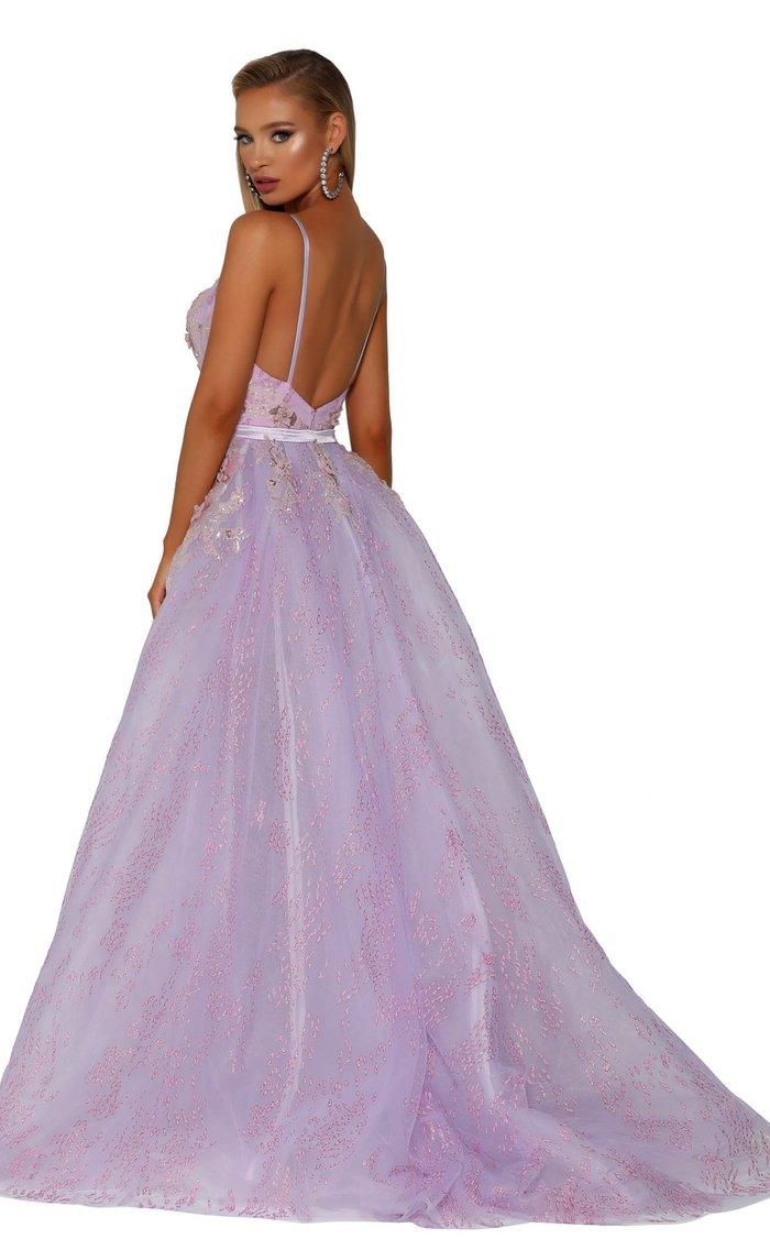 Portia and Scarlett Long Formal Prom Dress 6016S - The Dress Outlet