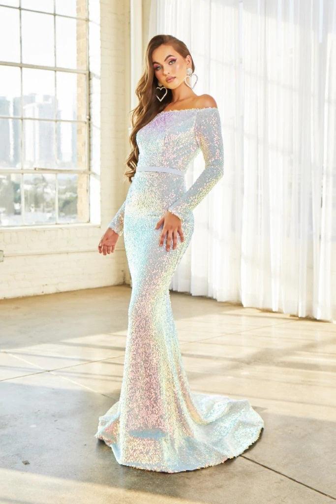 Portia and Scarlett Long Formal Prom Gown 21033 - The Dress Outlet