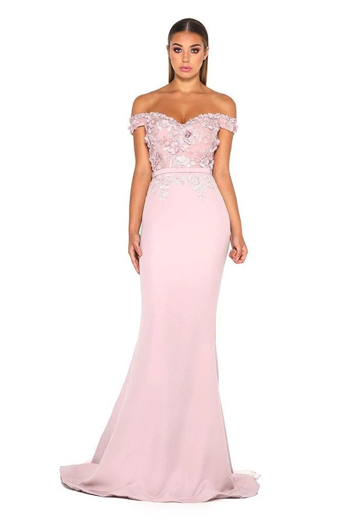 Portia and Scarlett Long Prom Dress ADRIANA GOWN - The Dress Outlet