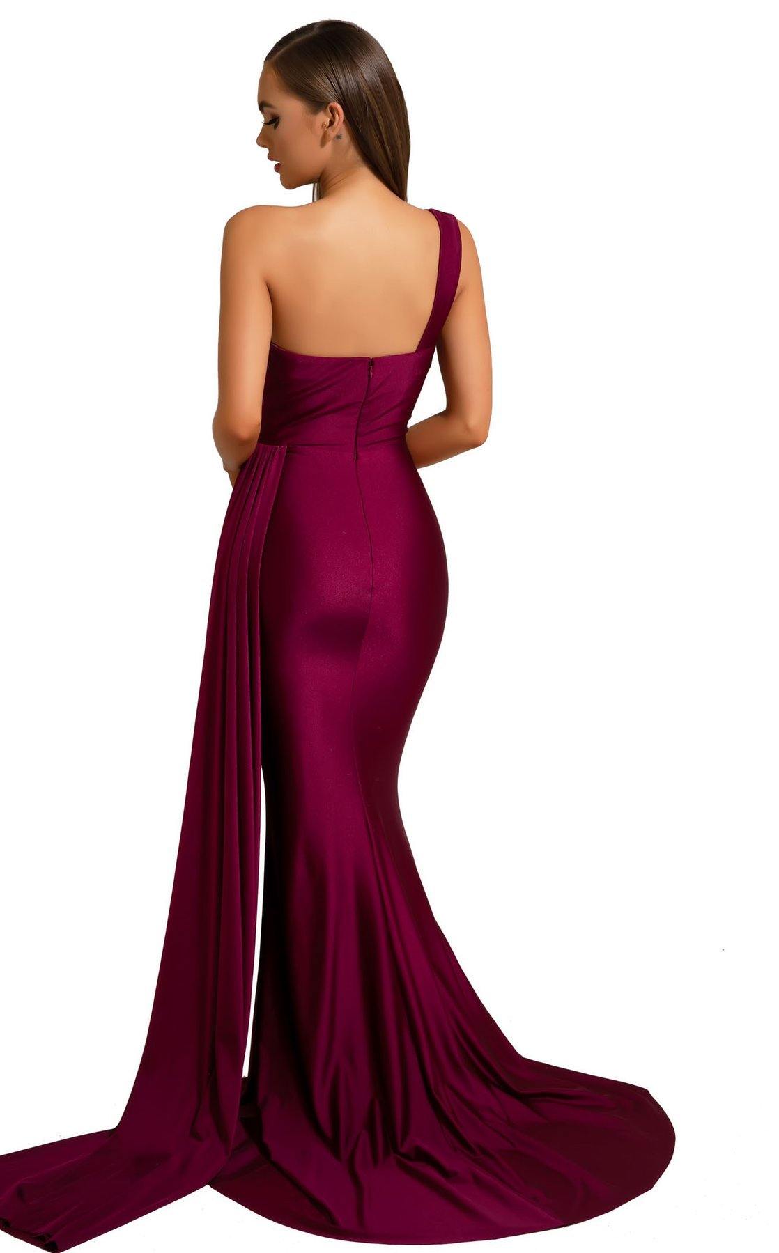 Portia And Scarlett 6321 Long Single Shoulder Prom Dress | The Dress Outlet Portia And Scarlett 6321 Long Single Shoulder Prom Dress | The Dress Outlet