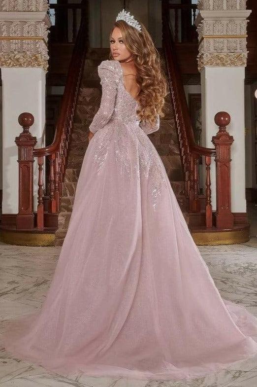 Portia And Scarlett 22906 Long Sleeve Evening Gown