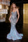 Portia and Scarlett Mermaid Long Evening Gown 22135 - The Dress Outlet