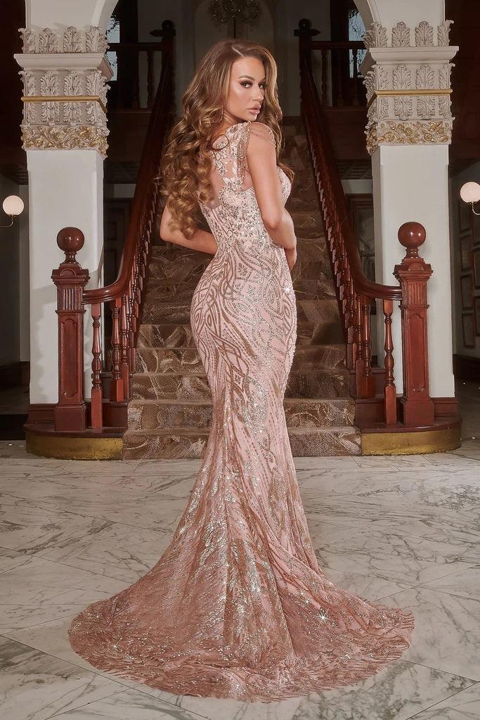 Portia And Scarlett 22161 Prom Fitted Long Dress