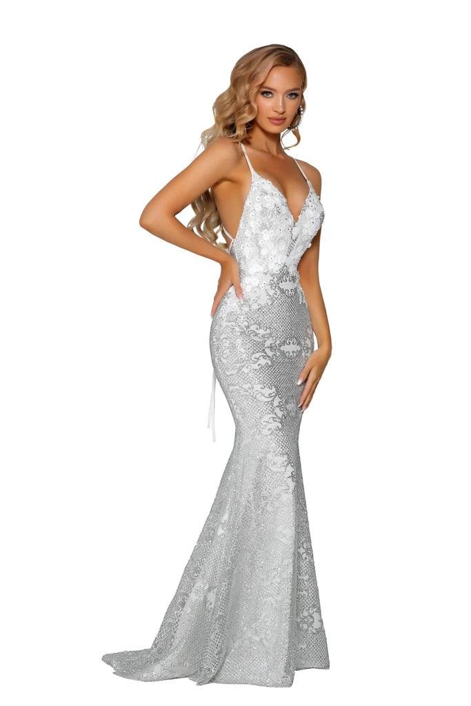 Portia and Scarlett Prom Formal Long Gown 6396 - The Dress Outlet
