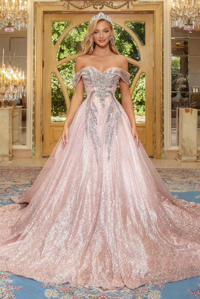 Portia and Scarlett Prom Long Ball Gown 22969 - The Dress Outlet