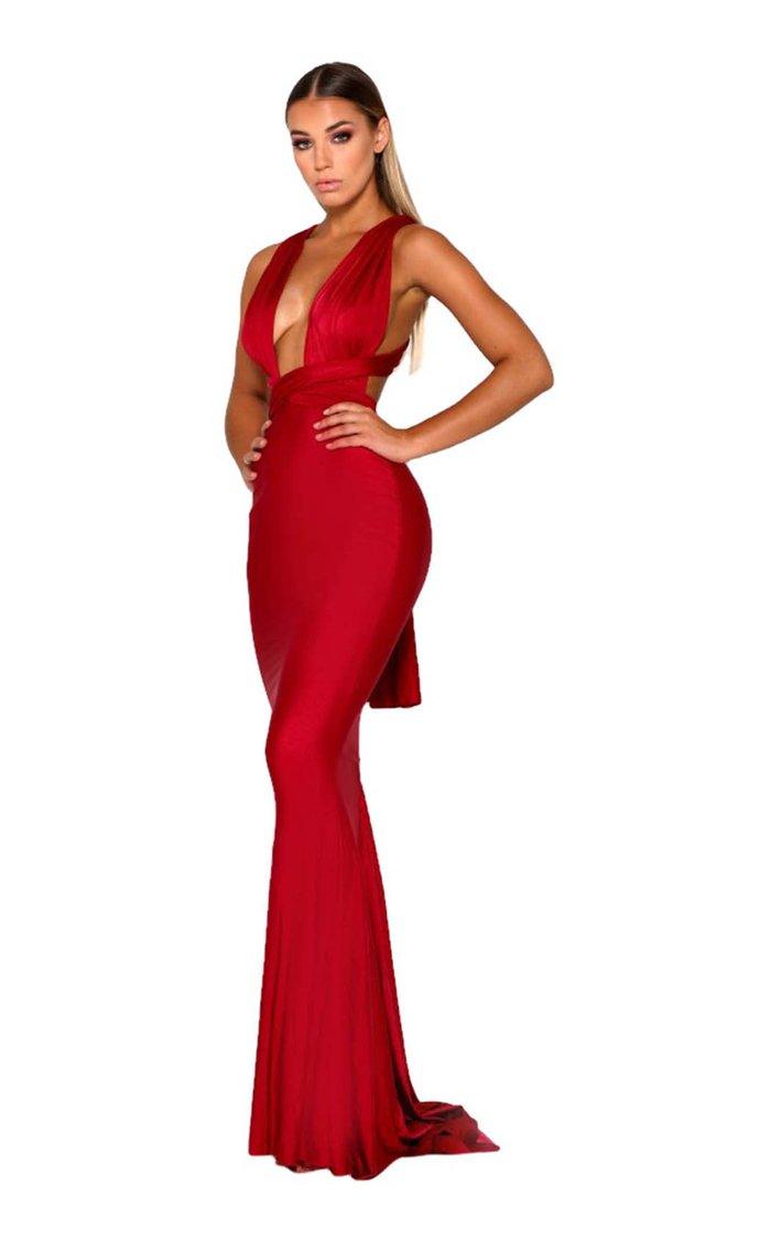 Portia and Scarlett Prom Long Formal Dress 6110 - The Dress Outlet