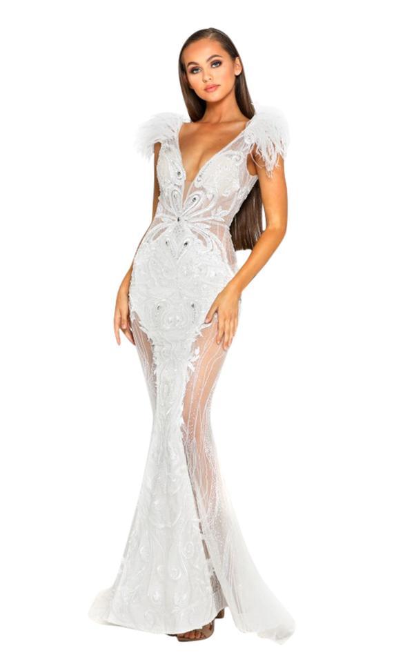 Portia And Scarlett 1986 Prom Long Formal Dress