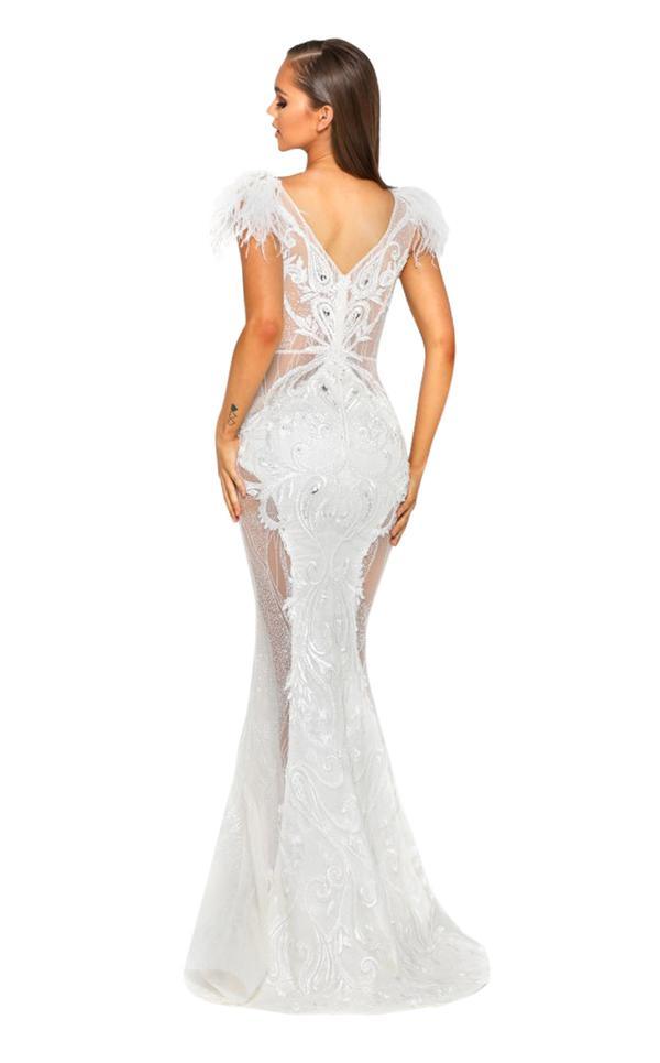 Portia And Scarlett 1986 Prom Long Formal Dress