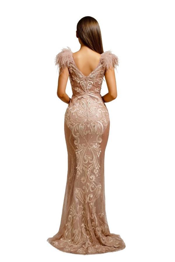 Portia And Scarlett 1986 Prom Long Formal Dress