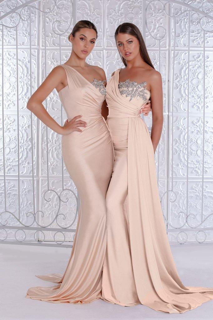 Portia And Scarlett Prom Long Fitted Dress PS21219 - The Dress Outlet