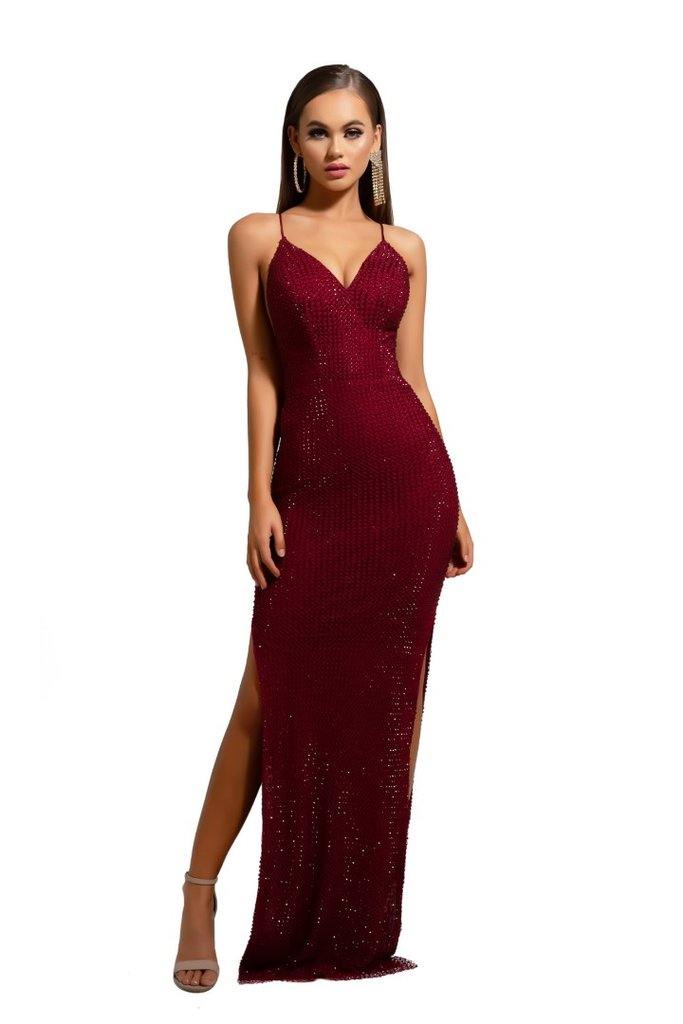 Portia And Scarlett Prom Long Fitted Dress PS6326 - The Dress Outlet