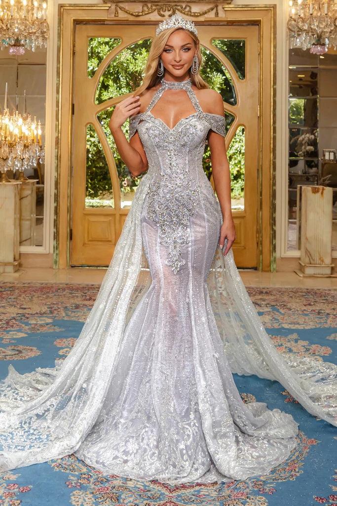 Portia And Scarlett 22963 Prom Fitted Long Gown