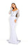 Portia and Scarlett Sheer Mermaid Long Gown 1906 - The Dress Outlet