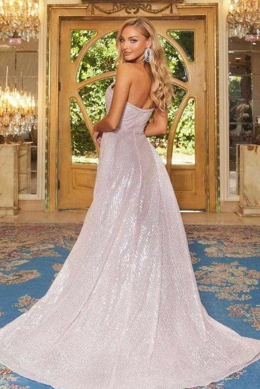Portia and Scarlett Strapless Long Gown 22908 - The Dress Outlet