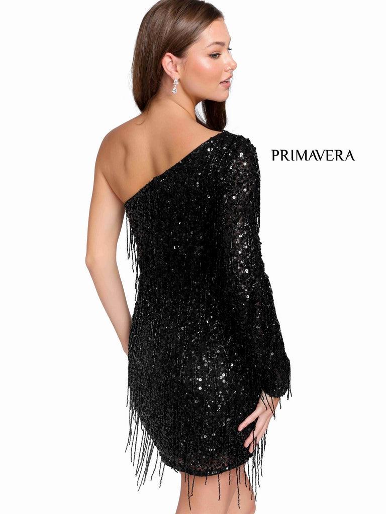 Primavera Couture Beaded Short Prom Dress 3858 - The Dress Outlet