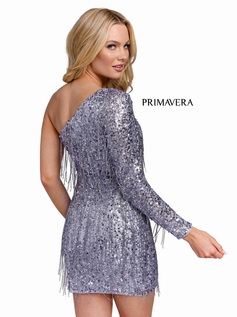 Primavera Couture Beaded Short Prom Dress 3858 - The Dress Outlet