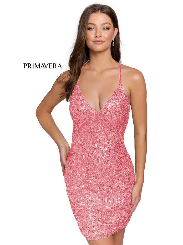 Primavera Couture Homecoming Short Dress 3352 - The Dress Outlet