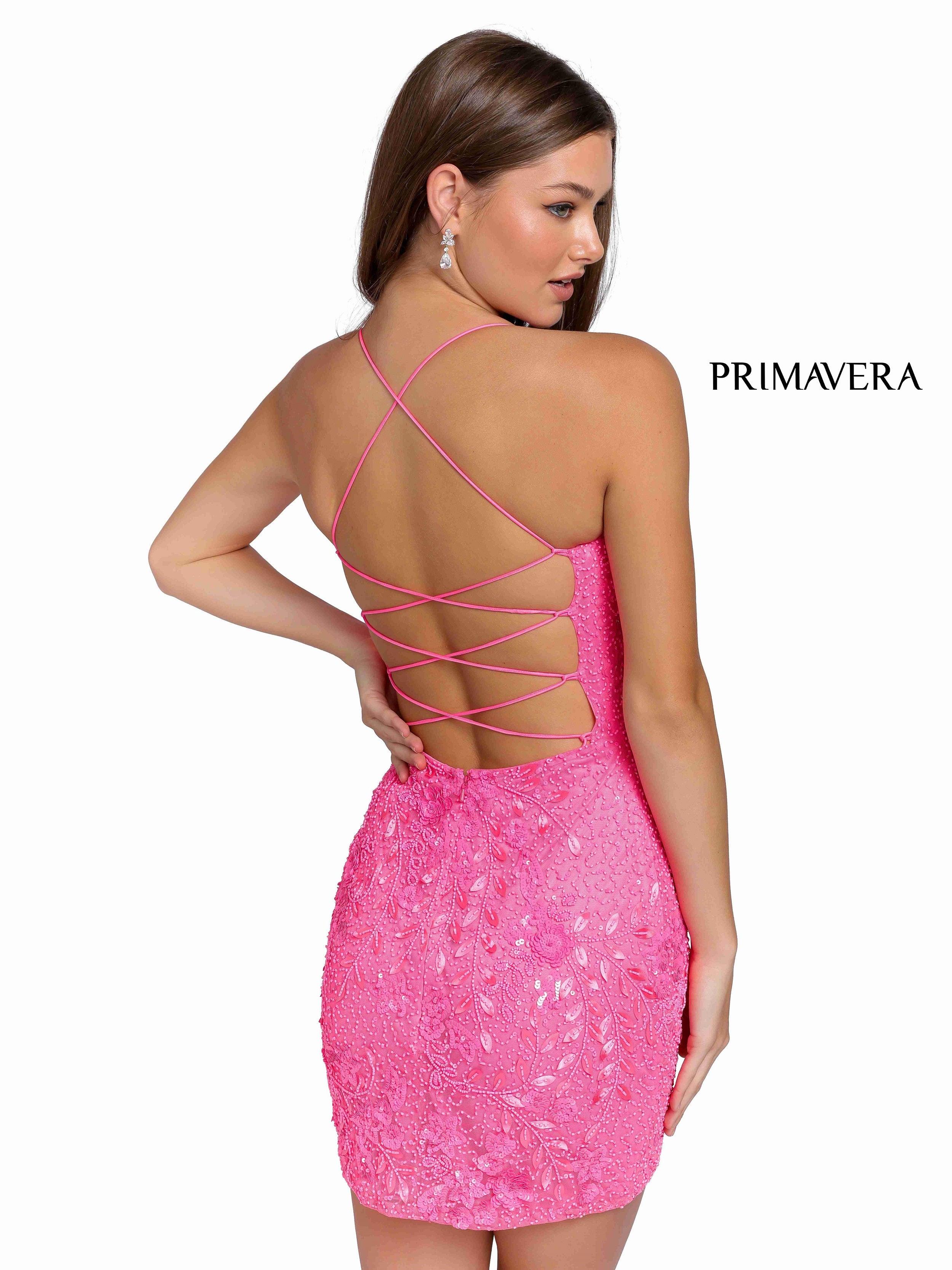 Primavera Couture Homecoming Short Prom Dress 3816 - The Dress Outlet