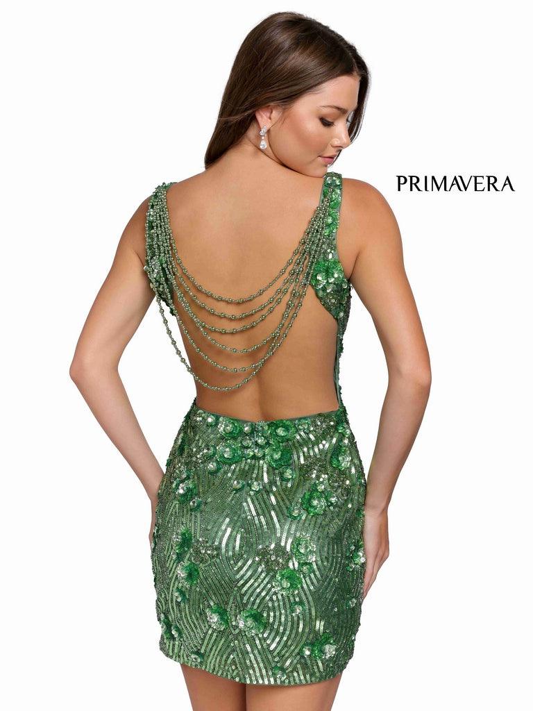 Primavera Couture Homecoming Short Prom Dress 3850 - The Dress Outlet