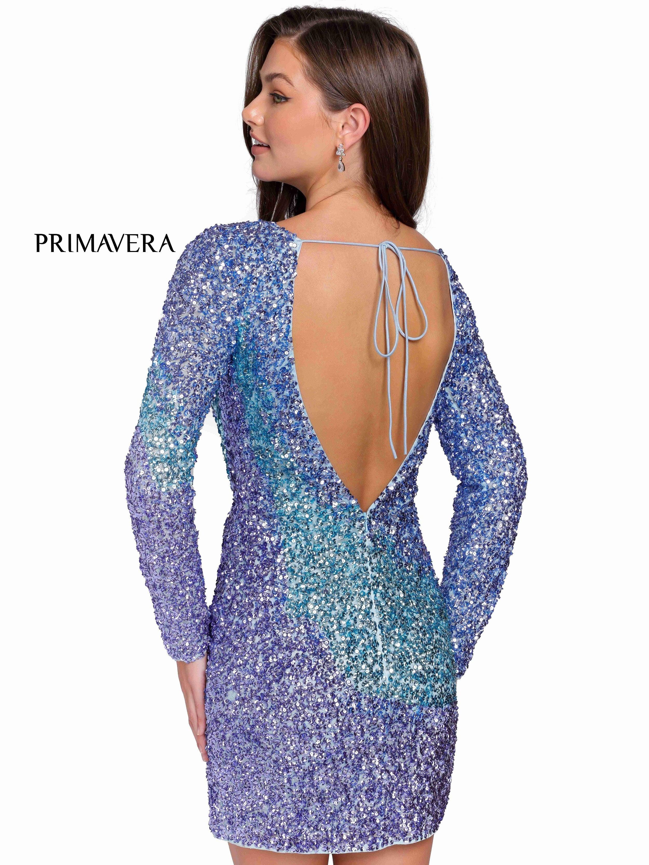 Homecoming Dresses Long Sleeve Prom Short Dress Light Blue