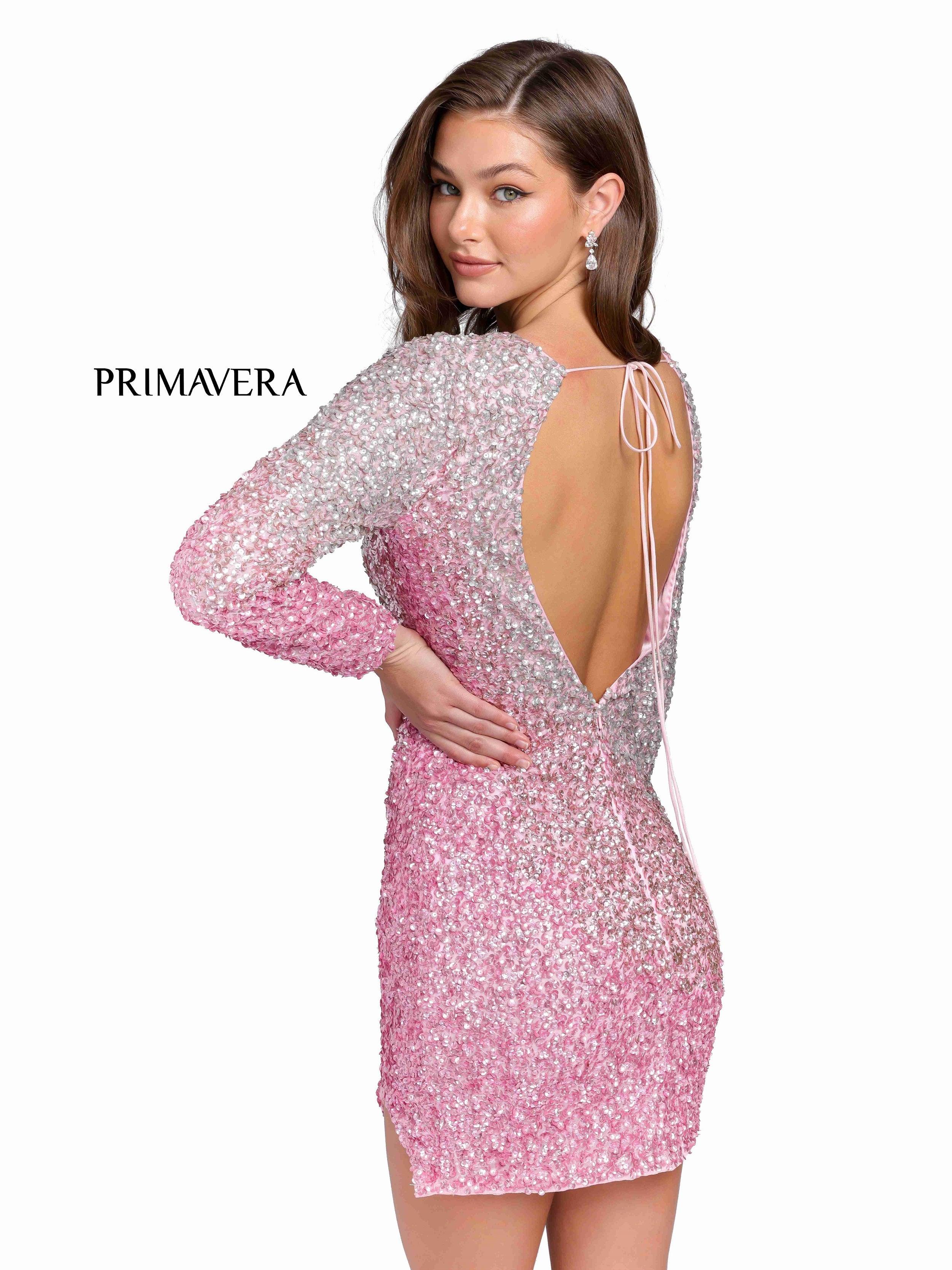 Homecoming Dresses Long Sleeve Prom Short Dress Pink
