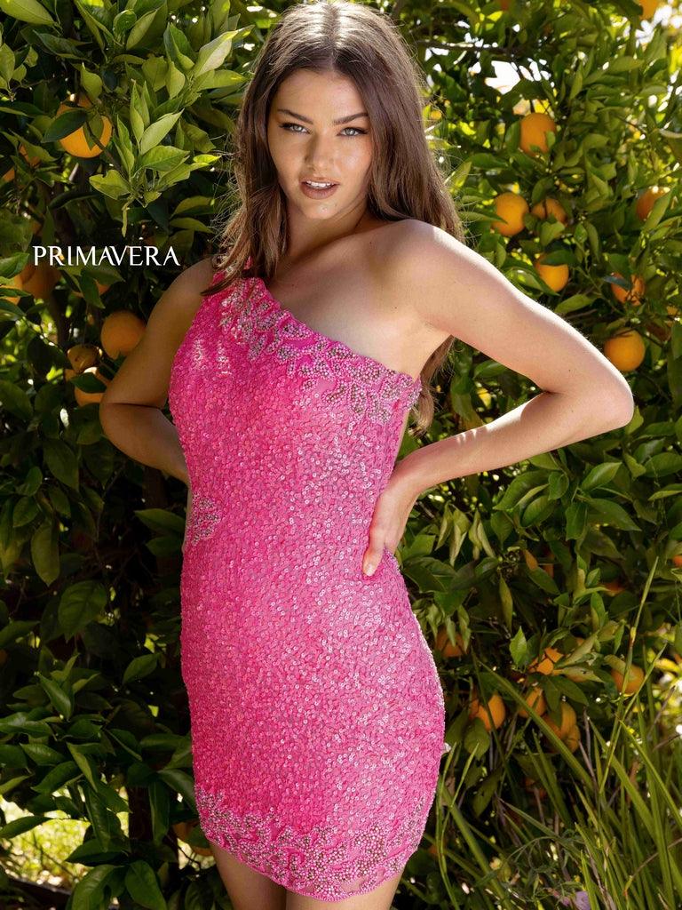 Primavera Couture Prom Short Cocktail Dress 3855 - The Dress Outlet