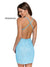 Primavera Couture Prom Short Fitted Dress 3353 - The Dress Outlet