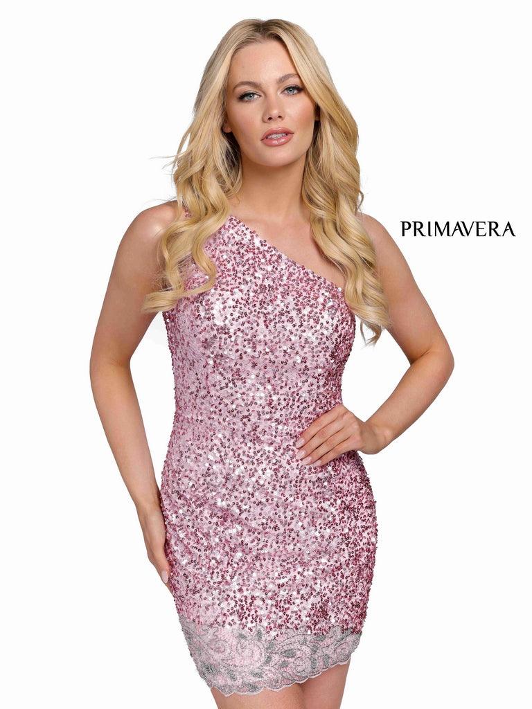 Primavera Couture Prom Short Homecoming Dress 3846 - The Dress Outlet
