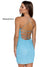Homecoming Dresses Sexy Short Prom Dress Turquoise
