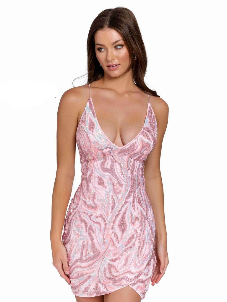 Primavera Couture Sexy Short Prom Dress 3844 - The Dress Outlet
