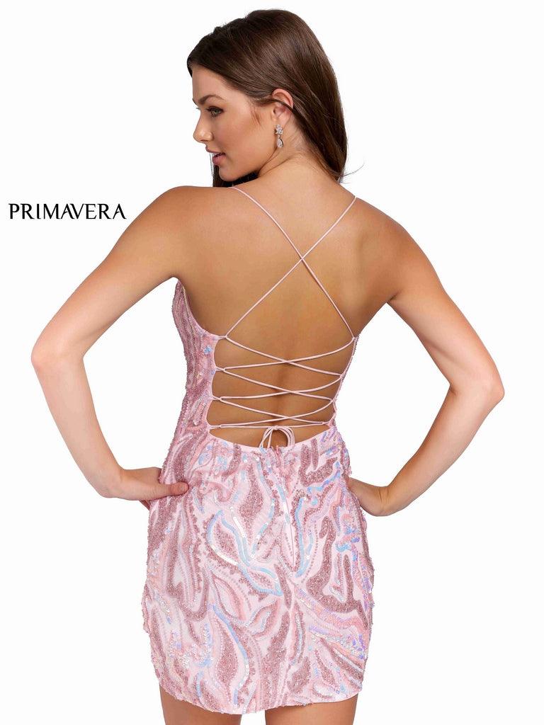 Primavera Couture Sexy Short Prom Dress 3844 - The Dress Outlet