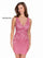 Primavera Couture Short Beaded Prom Dress 3826 - The Dress Outlet