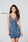 Homecoming Dresses Short Fitted Beaded Dress Midnight