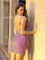 Primavera Couture Short Fitted Prom Dress 3857 - The Dress Outlet