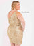 Primavera Couture Short Sequins Plus Size Dress 3883 - The Dress Outlet
