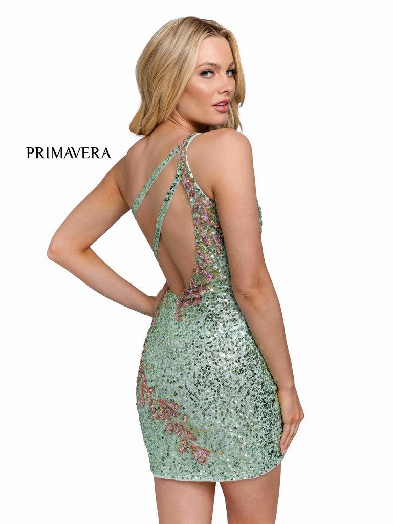 Primavera Couture Short Sexy Prom Dress 3864 - The Dress Outlet