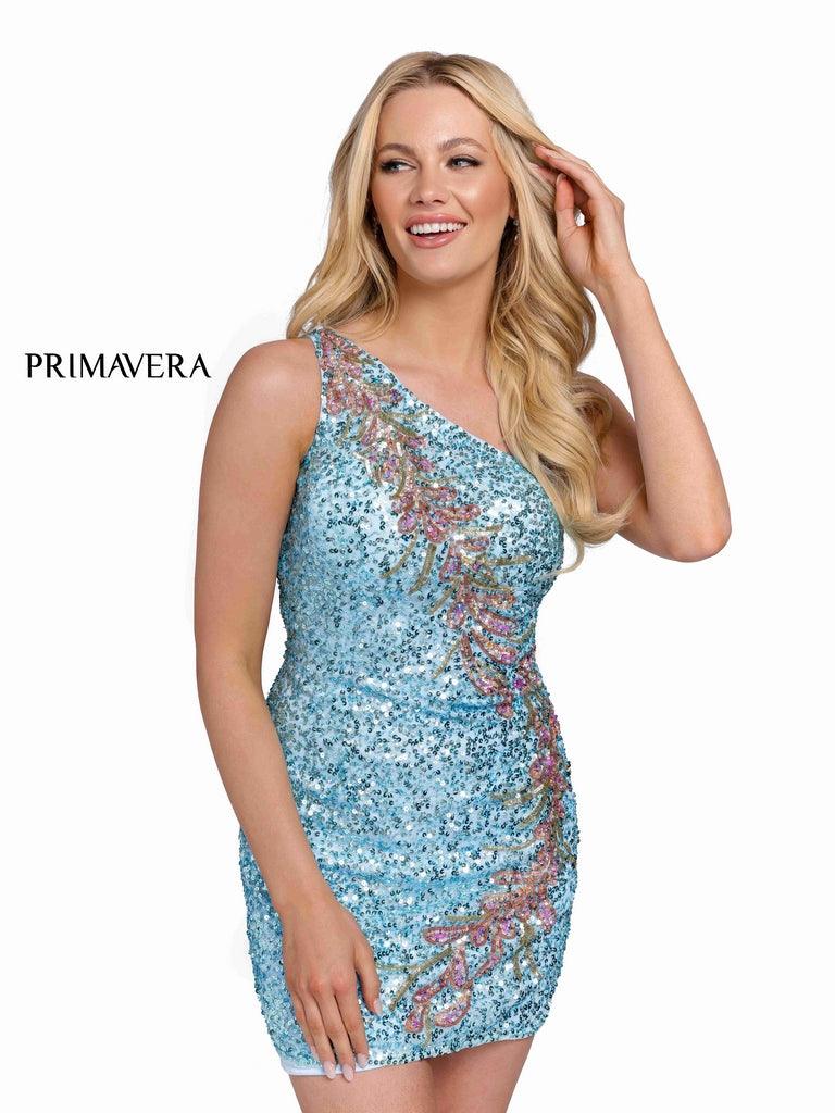 Primavera Couture Short Sexy Prom Dress 3864 - The Dress Outlet