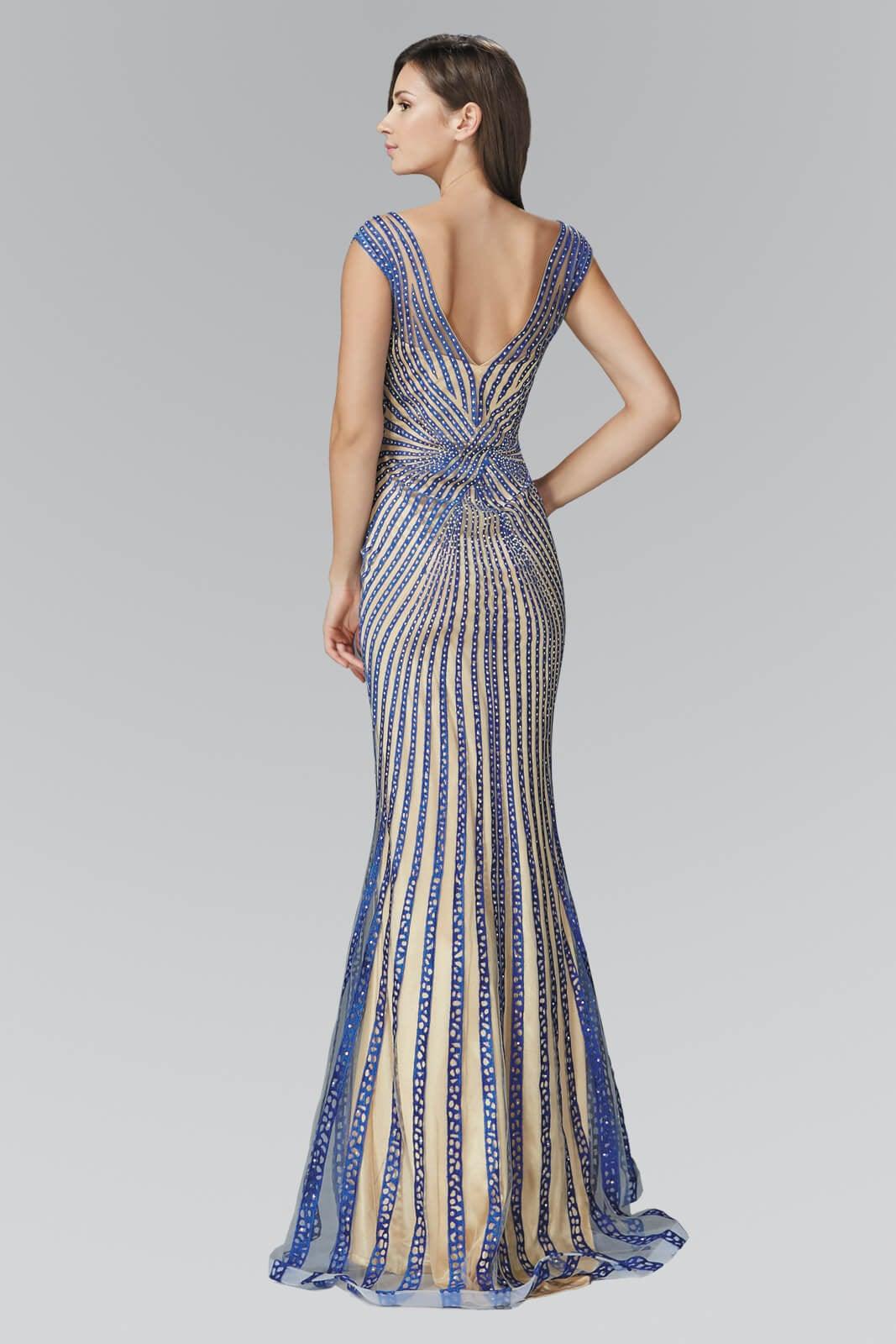 Prom Formal Beaded Dress Evening Gown Sale - The Dress Outlet