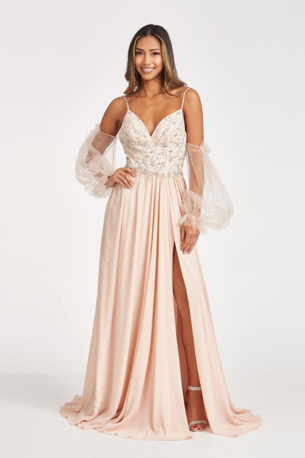 Prom Long Formal Chiffon Evening Dress