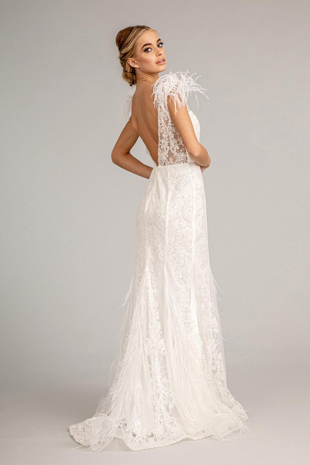Prom Long Formal Glitter Mesh Mermaid Dress