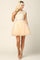 Prom Short Cap Sleeve Homecoming Cocktail Dress - The Dress Outlet