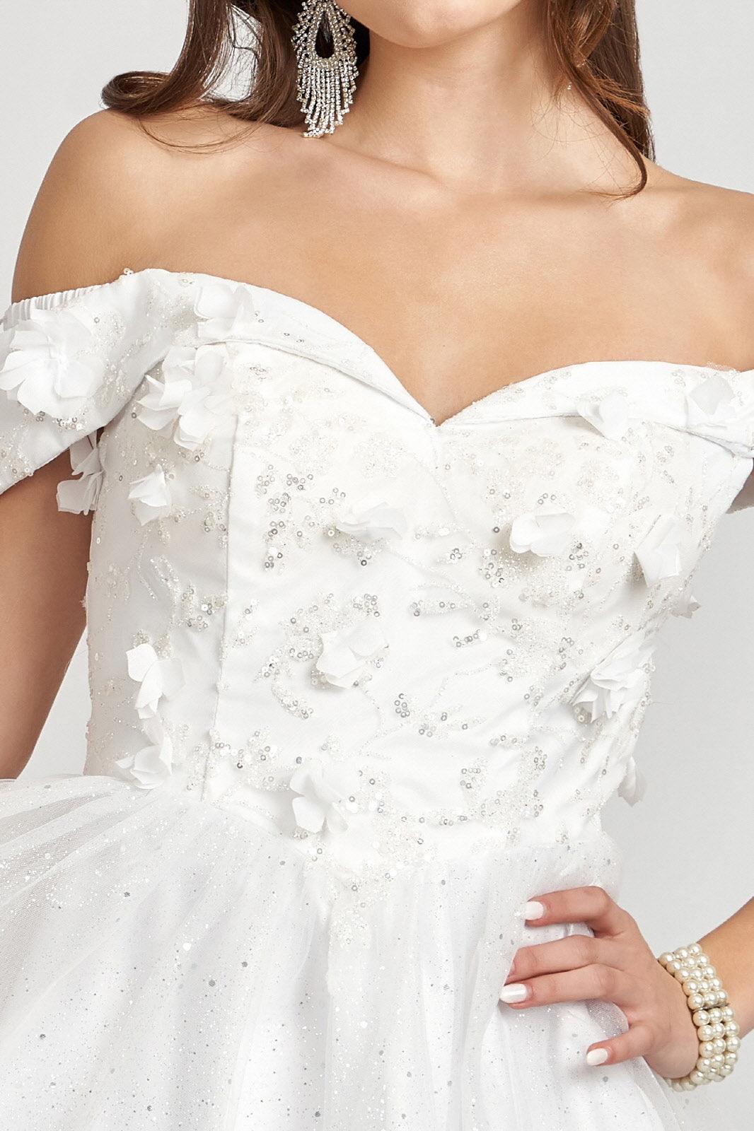 Prom Short Off Shoulder Homecoming Cocktail Dress