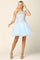 Prom Short Sleeveless Homecoming Cocktail Dress - The Dress Outlet