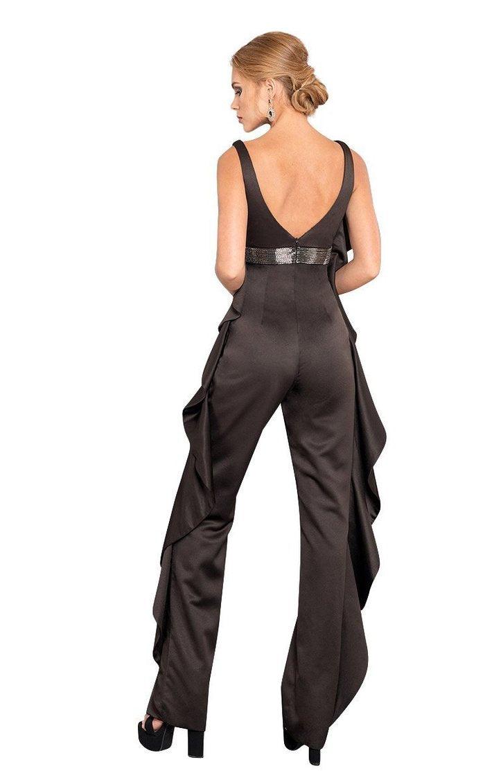 Rachel Allan Formal Sleeveless Jumpsuit 8308 - The Dress Outlet
